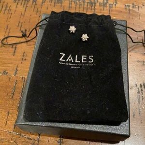 Authentic - Diamond earrings. Item will ship exactly as photographed.